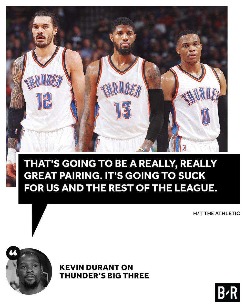 theFinishNBA's tweet photo. How many wins does OKC get in a series against Golden State? https://t.co/MnAn8x2Qsr