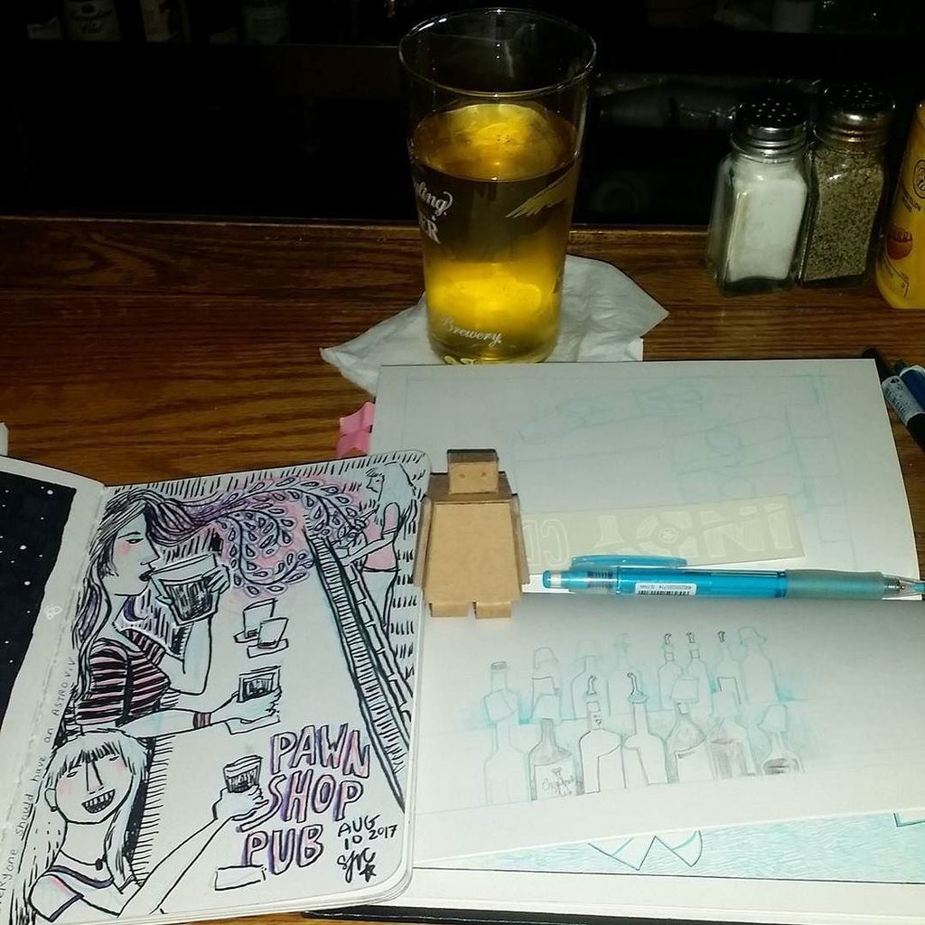 ivoryocean's tweet image. #DrinkandDraw with @jasonscavan and #minicuriosity! 
#art #ink #drawing #sketch #sketching #deathbotmfg #adultbeve… ift.tt/2vnRvpo