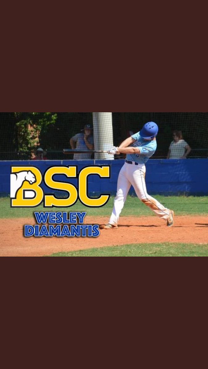 WDiamantis's tweet photo. Excited to announce that I've verbally committed to play baseball at Birmingham-Southern College! https://t.co/FL4C37cZYb