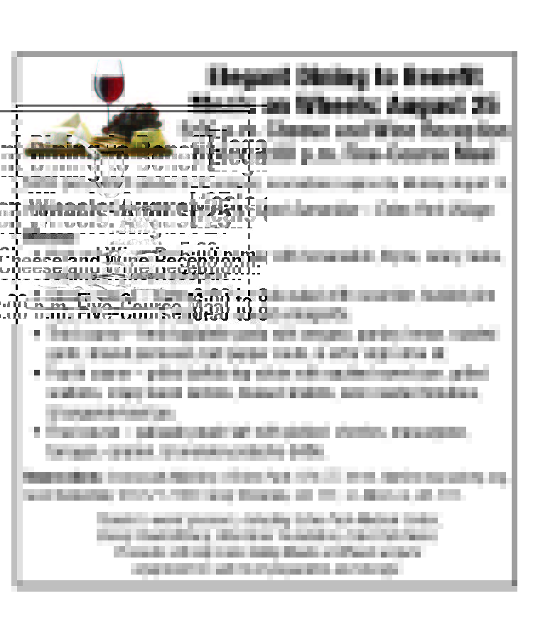 CrossroadsMEP's tweet image. "Fine Dining for a Great Cause!" First Meals on Wheels Fundraiser set for August 25: crossroadsep.org/special-events…