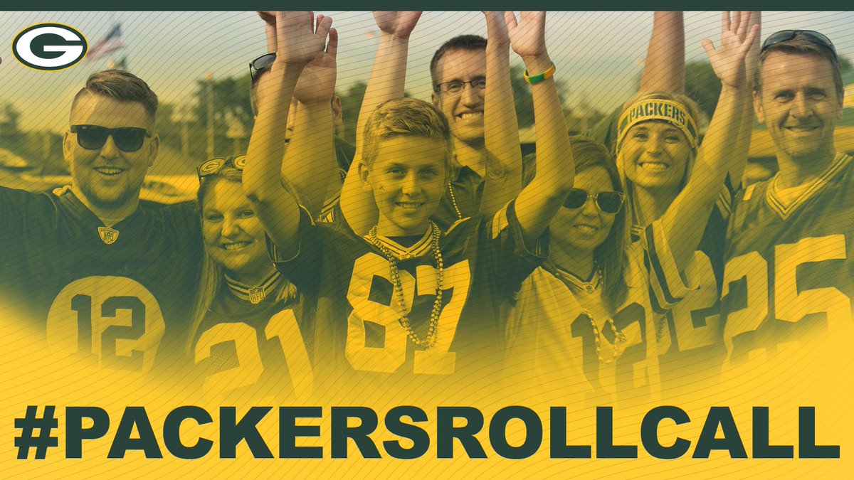It's almost time for the preseason opener! 

Show us where you're watching #PHIvsGB using #PackersRollCall