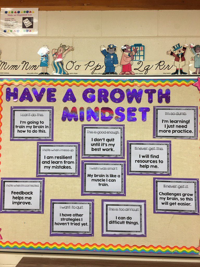 Looking forward to instilling an attitude of perseverance, optimism &amp; empowerment in my students. ❤️#GrowthMindset