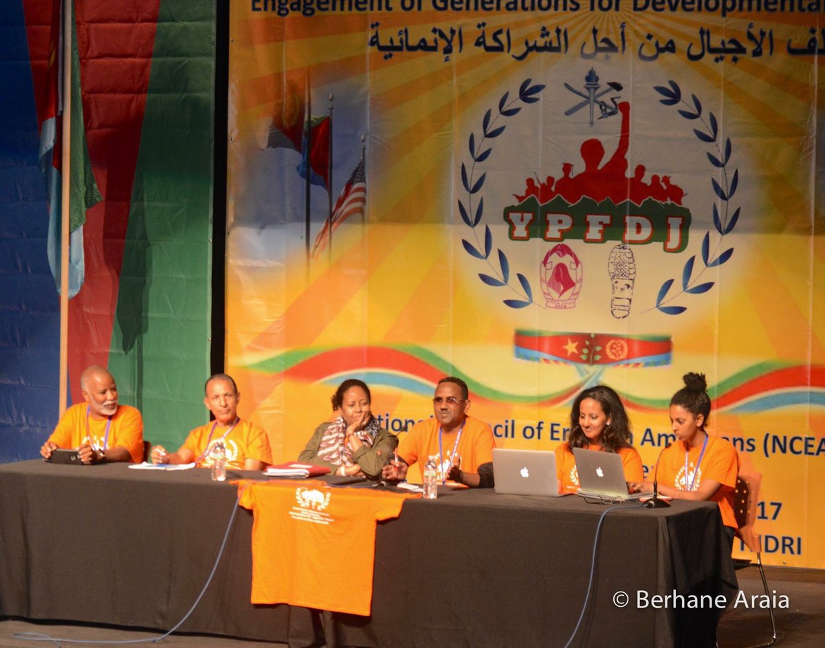 SesinSeyoum's tweet photo. #Eritrea|ns know how to build & defend their nation with the same stones that were thrown at them #YPFDJconference2017 @BBCAfrica @VOAAfrica https://t.co/7Ao4MkudeL