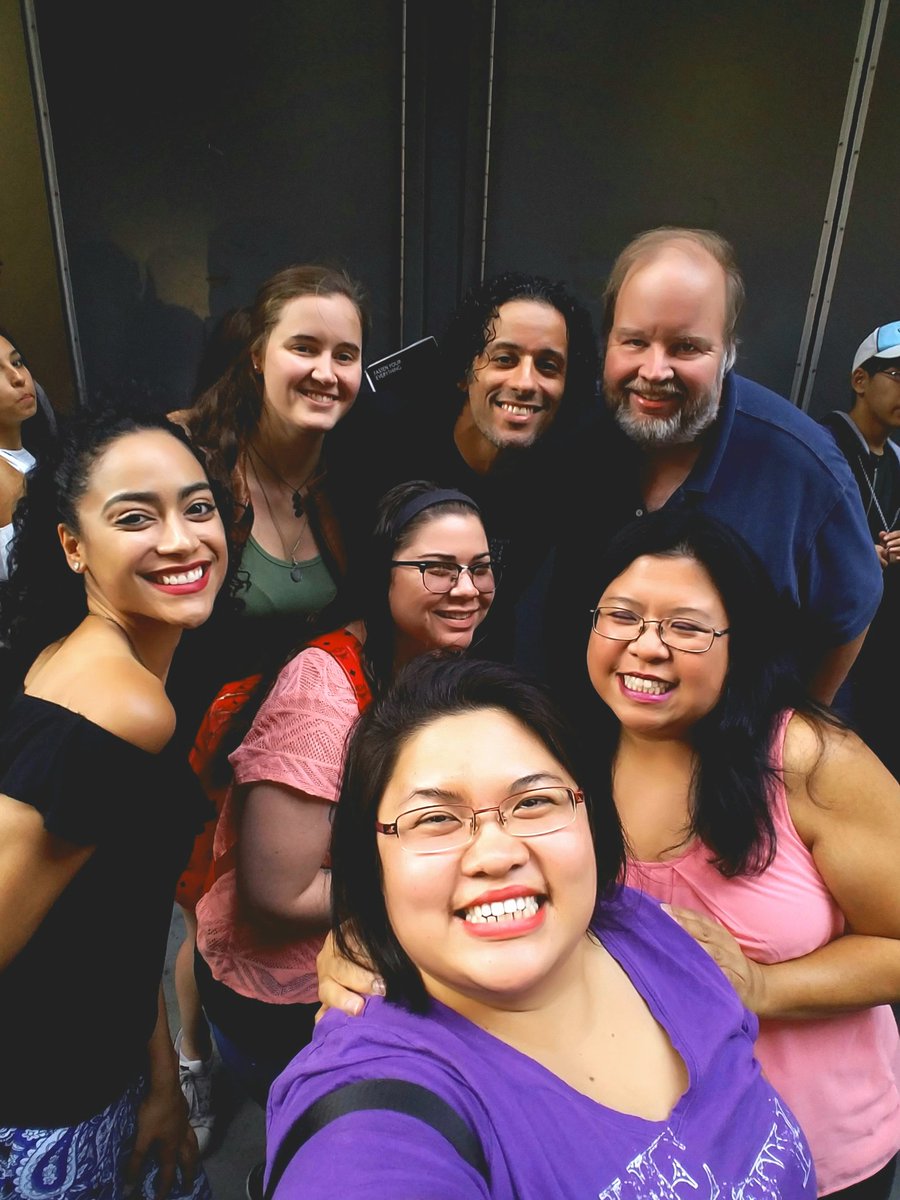 laughlovelive12's tweet photo. Group Selfie with @LSalgadoART ! We love you! ❤ Excited 4 your future projects!
#OnYourFeet #OnYourFeetBway #Feeties #OnYourFeeties #OYFFans https://t.co/cOnr09KO4X