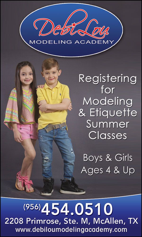 RGVTotsTweens's tweet photo. Modeling &amp; Etiquette Classes at Debi Lou! Ages 4 and Up! For more info call 956-454-0510 #rgvmodeling #modelingclasses #tots-tweens https://t.co/2yy1Vu0cmG