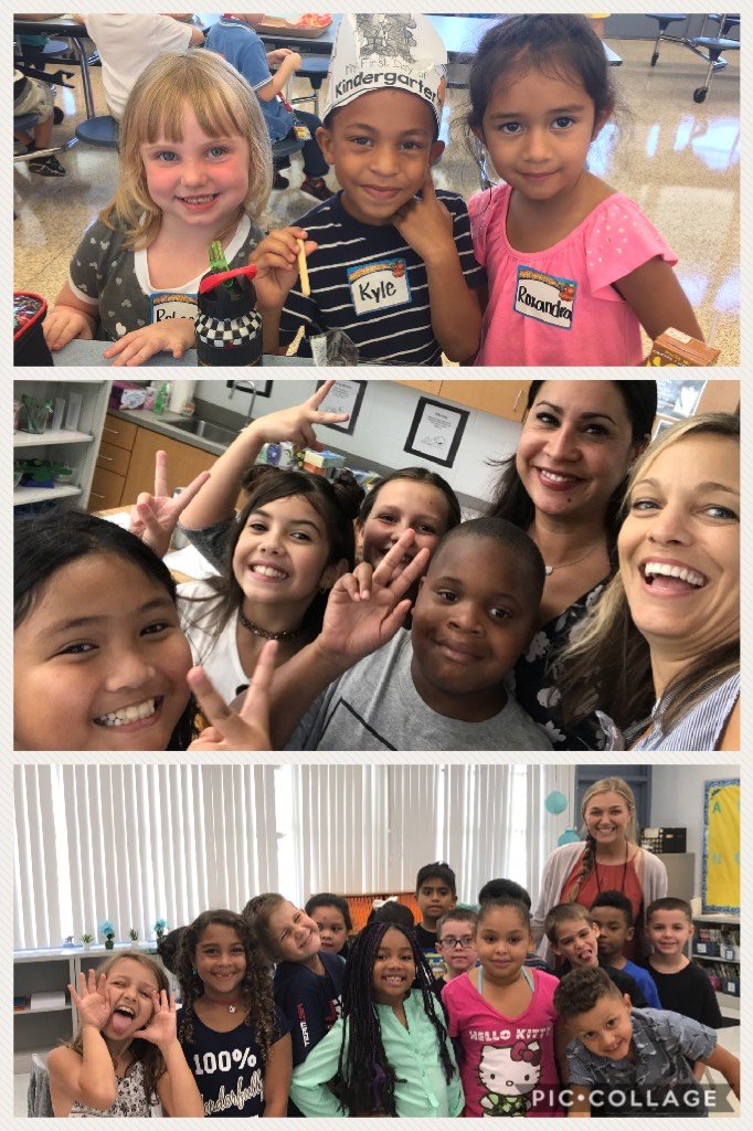 HCPSLanier's tweet photo. Back to school!! Lanier Dolphins had a great first day of school! #back2school  https://t.co/JP9naEP8c0 https://t.co/kICHyKj7Lx