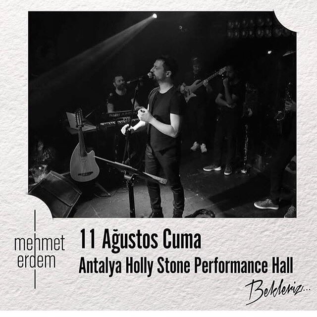 antalyaactivity's tweet photo. 📌MEHMET ERDEM
📆11.08.2017
⏱20:00
📍 @hollystonePH 
💳@biletix
.@mehmetmusic @antalyaactivity #mehmeterdem #antalyactivity #antalya https://t.co/27ytFn9pNv