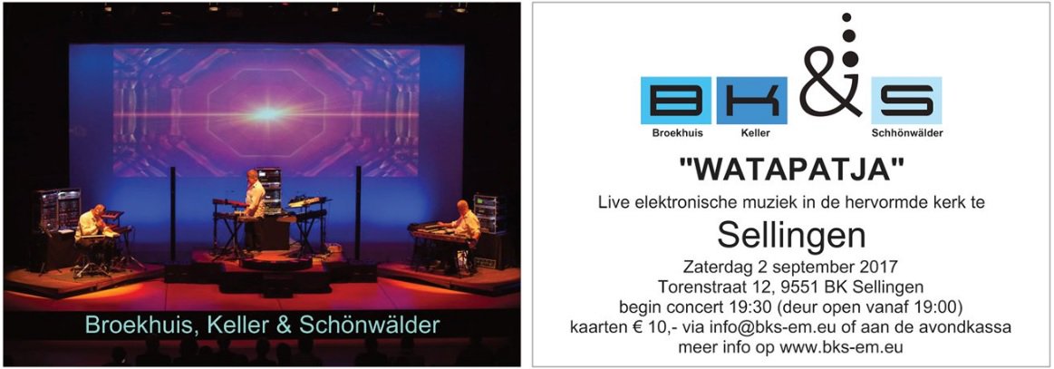 BK_and_S's tweet photo. BK&amp;S live in the Netherlands. September 2nd in Sellingen! https://t.co/mJJpXHxU1X