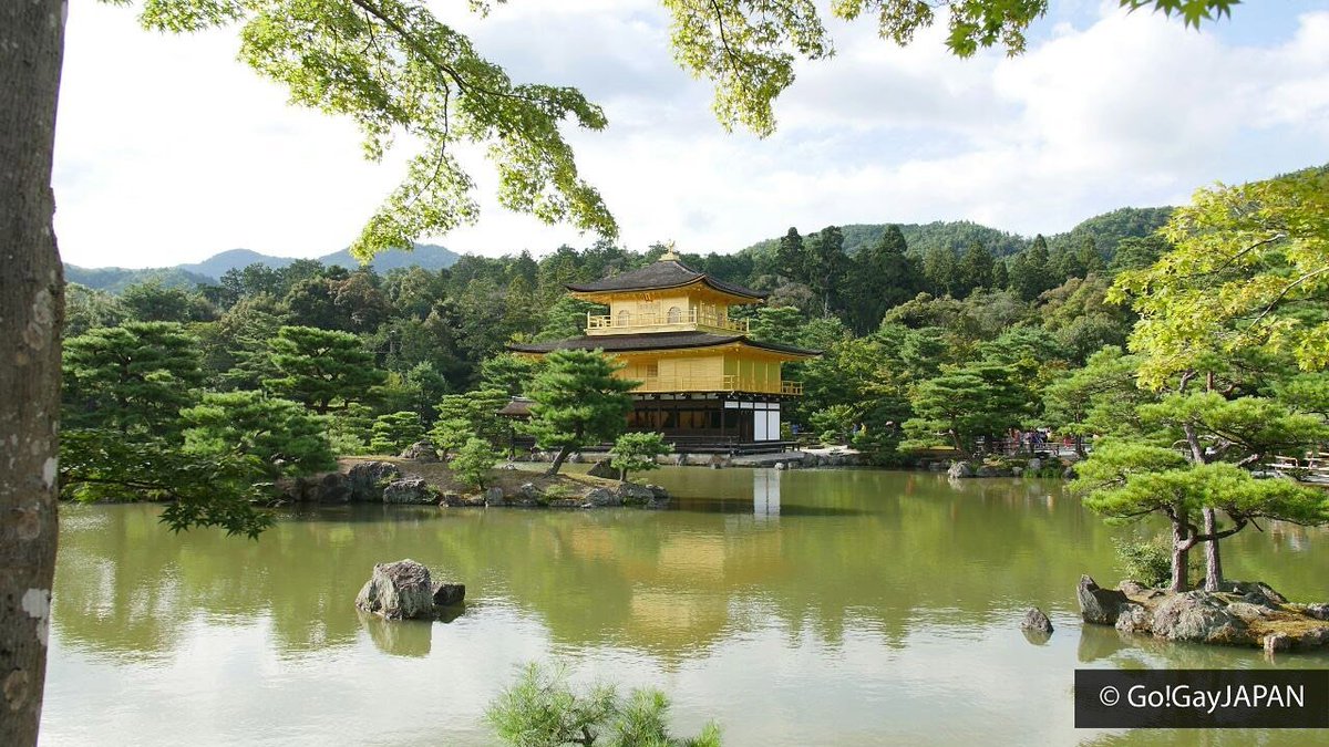 GoGayJAPAN's tweet photo. A temple with its two top floors covered in gold leaf?
It's in Japan! Kinkakuji Temple๐
#GoGayJAPAN #Kinkakuji #Kyoto #Gayvacations https://t.co/2un8L9gZl4