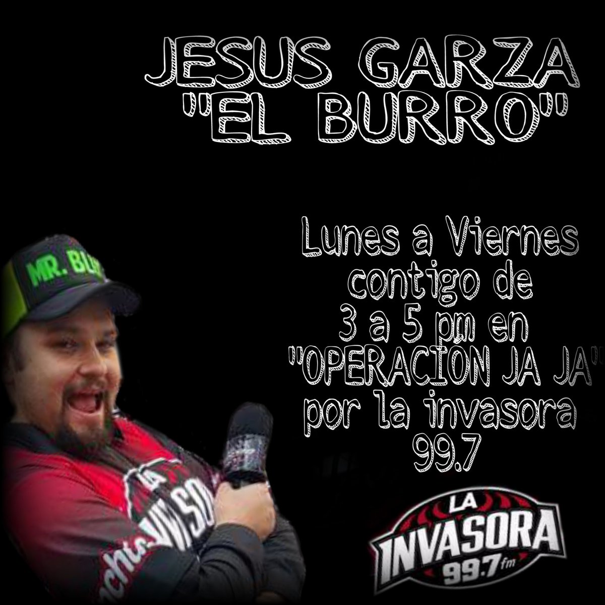 BurritasFan's tweet photo. No dejes de sintonizar @invasoramty d 3 a 5 y pasa una tarde, de carcajada con @elburro34 @chividivi_ en #OperacionJaJa -Ya está por iniciar https://t.co/hruNxzzDfV