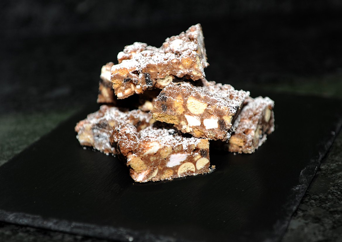 Its going to be a 'sweet' weekend. #rockyroad #chocolaete #marshmallow #malteasers