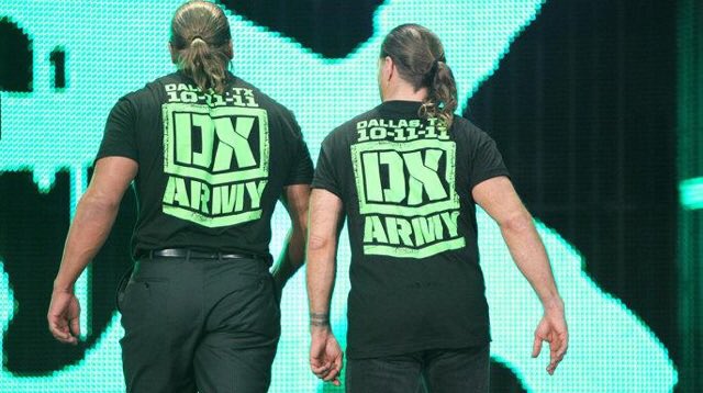 .<a href="/ShawnMichaels/">Shawn Michaels</a> &amp; I formed DX w/ a bond built on:
Desire
Passion
Drive 
&amp; we kicked ass!
20 yrs later it's still there &amp; we still KICK ASS!
