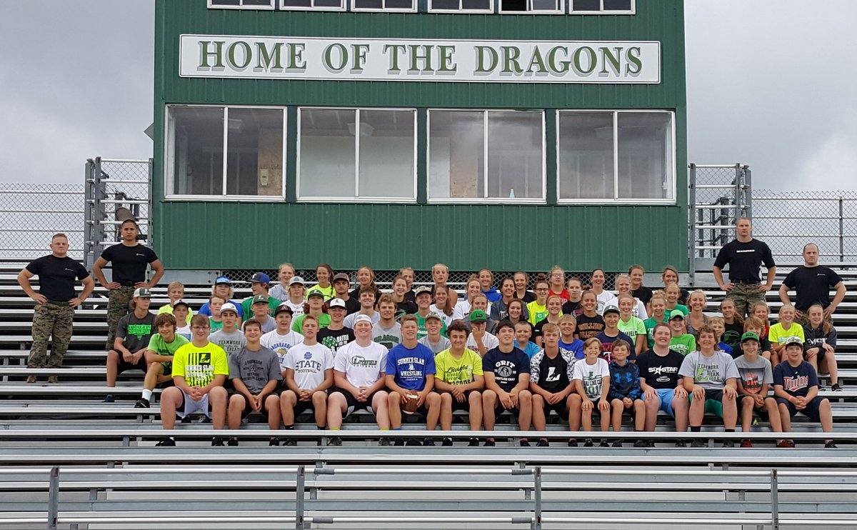 Thanks <a href="/USMarineCorps/">USMC Recruiting</a> for putting our Dragon athletes to the test! #golitch