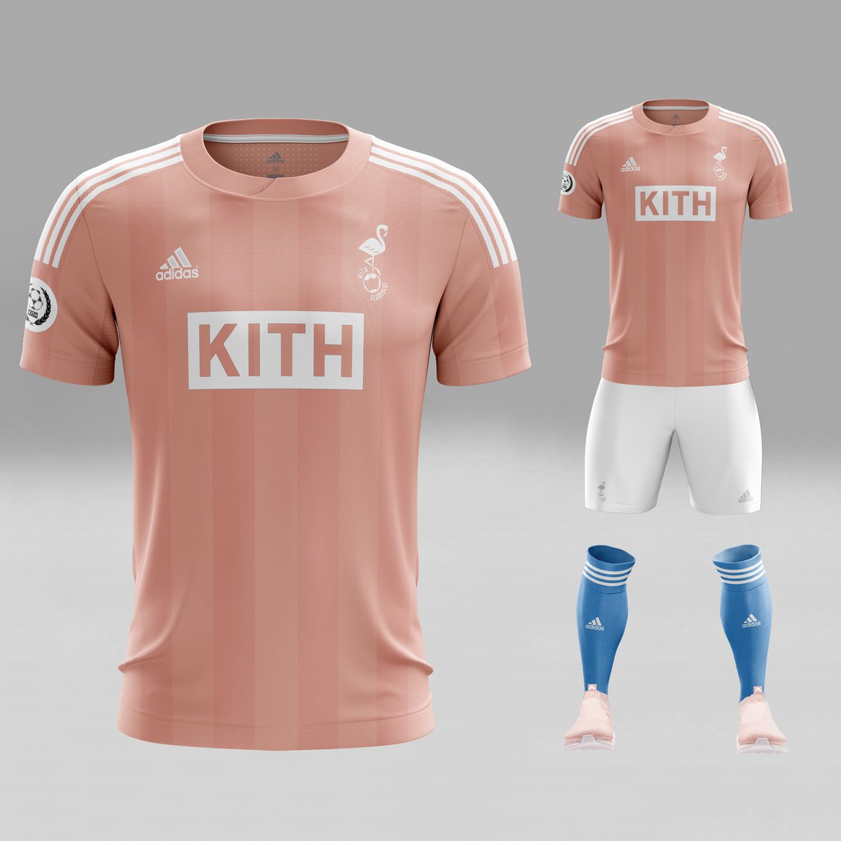 kith adidas flamingo
