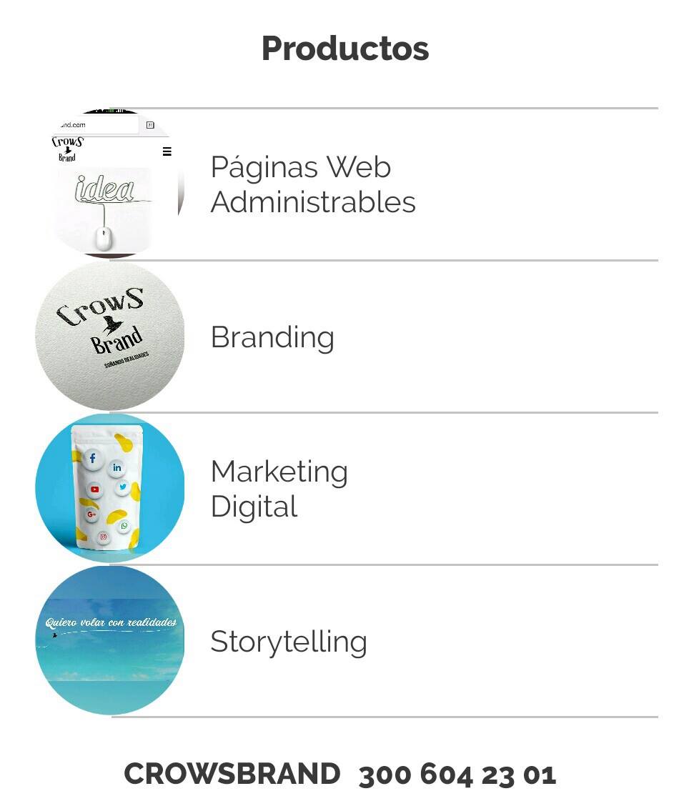 CrowsBrand_'s tweet photo. Comunicación digital para las #Microempresas #MarketingDigital #PáginasWebAdministrables #Branding #Storytelling #Marca #CrowsBrand https://t.co/XOLJ5S58Jw