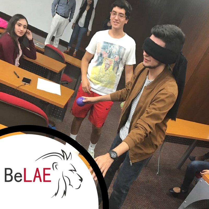 BeLAE_'s tweet photo. Participación de BeLAE en la bienvenida a la nueva generación de LAEs en la clase de Introducción a la carrera. https://t.co/MHlEHsEpmK