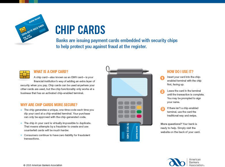 newtripolibank's tweet photo. #EMVchips truly do help keep your card information safe at point-of-sale terminals. @ABAbankers https://t.co/ISY8Dk4MQ2