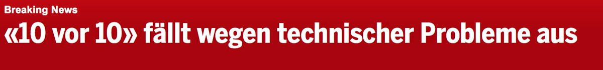 KollegVomKolleg's tweet image. Breaking News, wortwörtlich.... #10vor10
