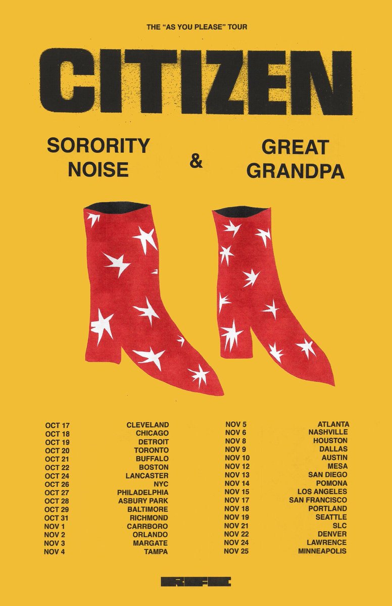 The #AsYouPlease Tour