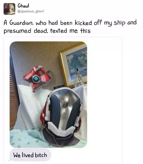 ParsecMediaYT's tweet photo. This is my favorite. #Destiny2 #somethingwithag https://t.co/3lohWxWIM9