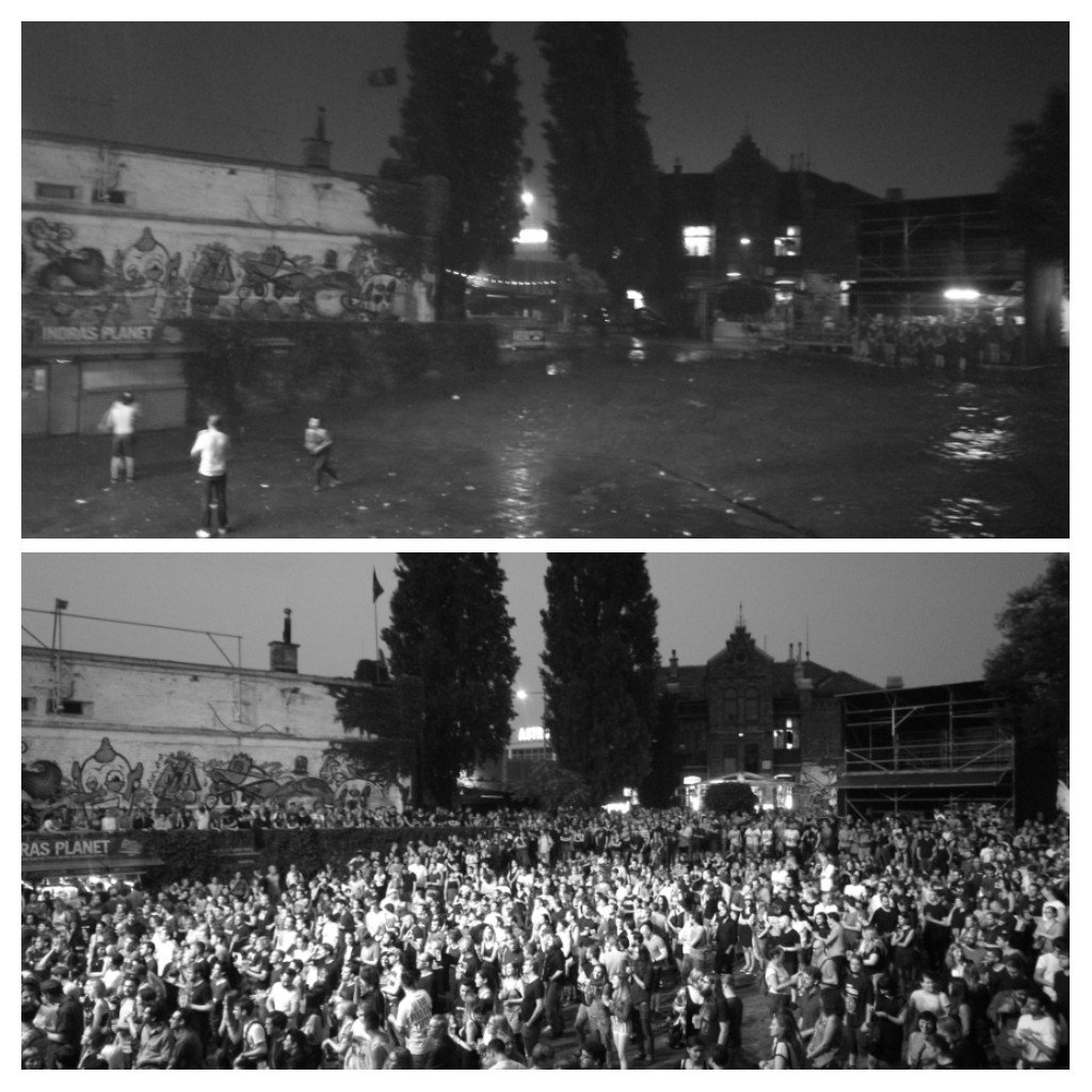 Interpol Konzert wegen Gewitter evakuiert #interpol #fm4 #wien #arenawien #gewitter