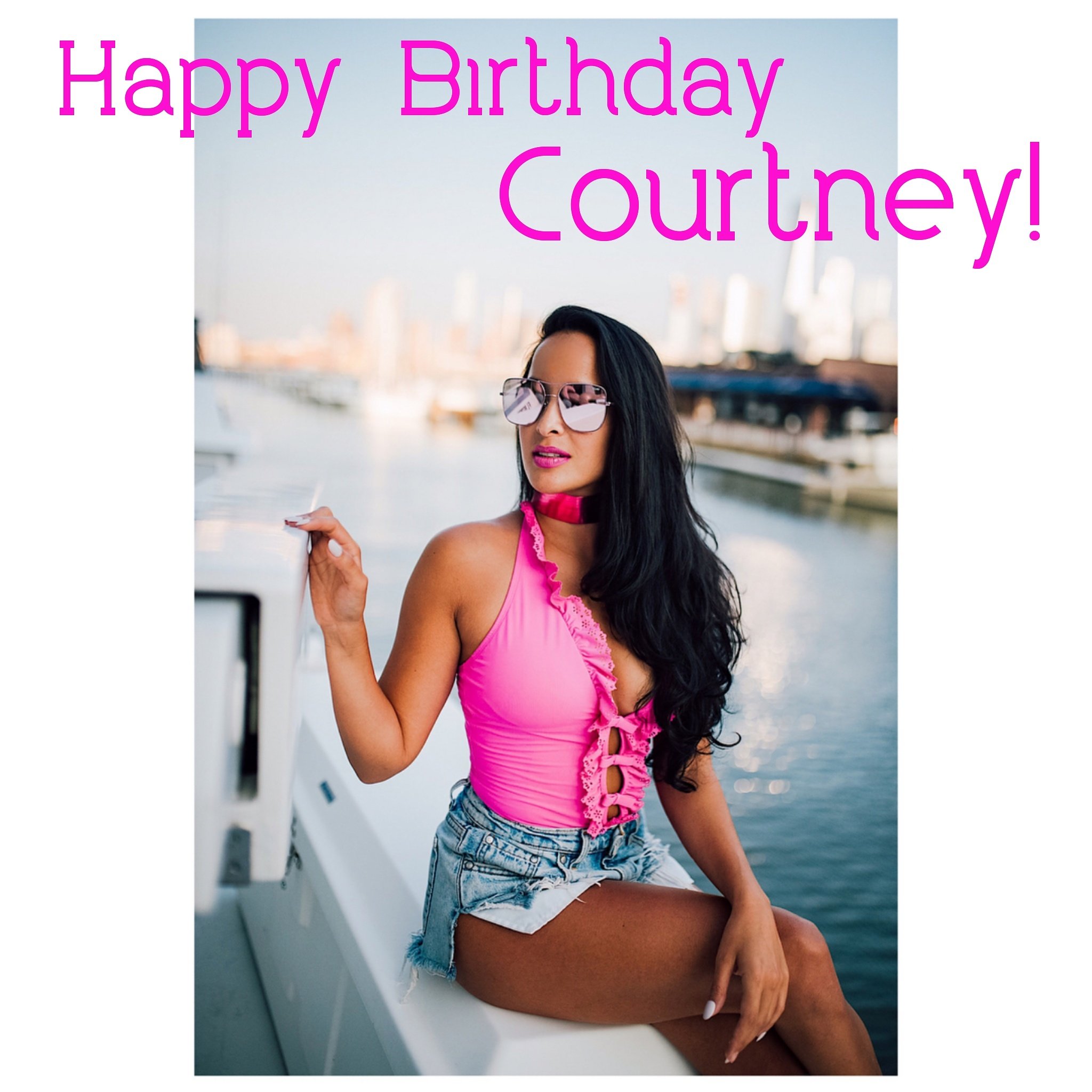 Happy birthday Courtney! Hope your day is as fabulous as you are! 