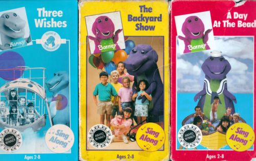I Want My VHS on Twitter: "Barney - The Backyard Show A ...