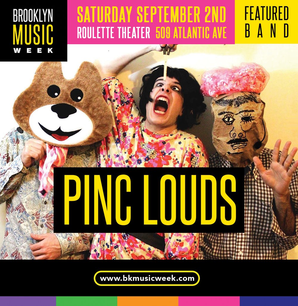 Pinc Louds with their unique sound and fun vibe will be at <a href="/BK_MusicWeek/">Brooklyn Music Week</a> !! 
#BKMW