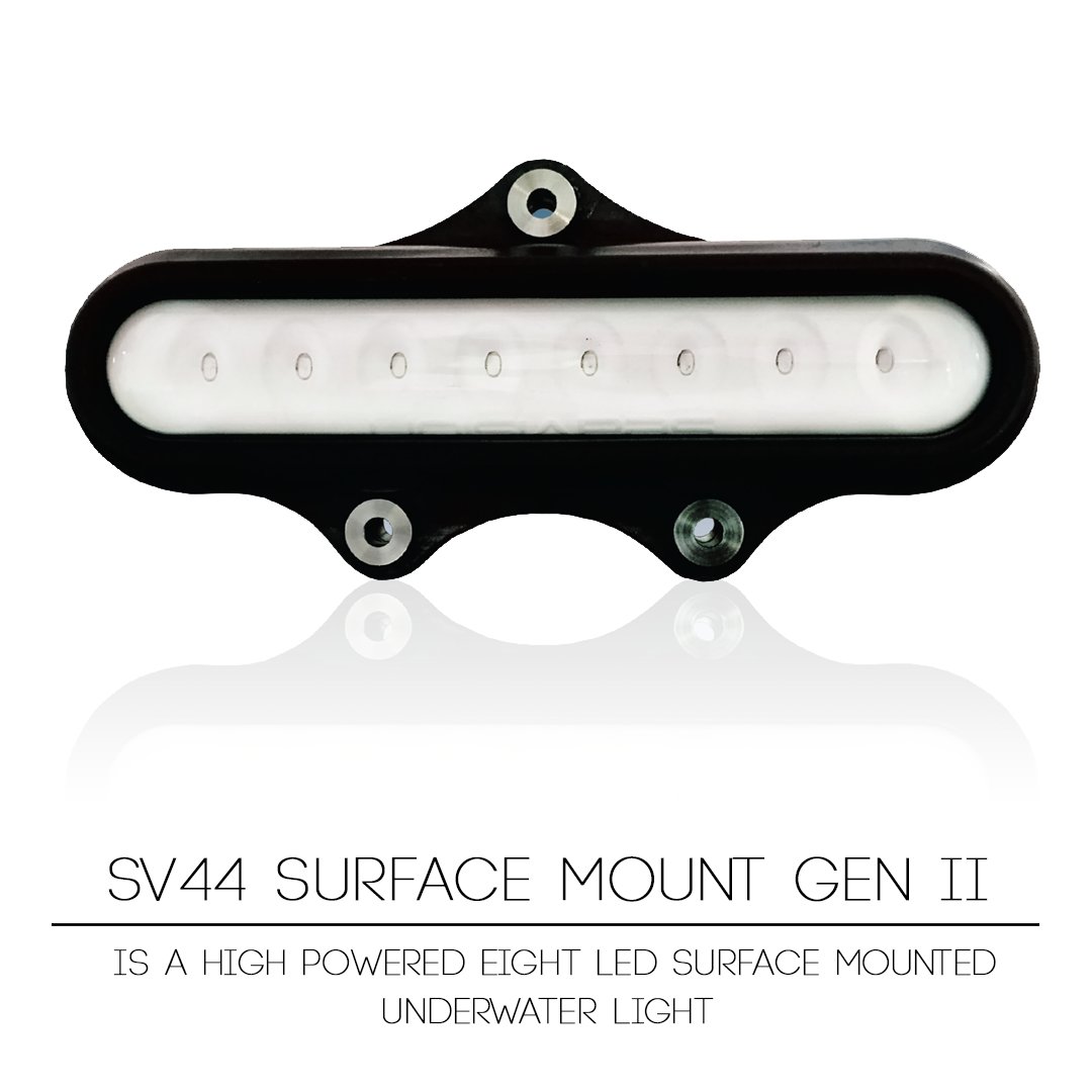 seavisionglobal's tweet photo. #SV44 Available in blue or white. #UnderwaterLights #SeaVision #MarineLighting https://t.co/pDcHoIZj3a
