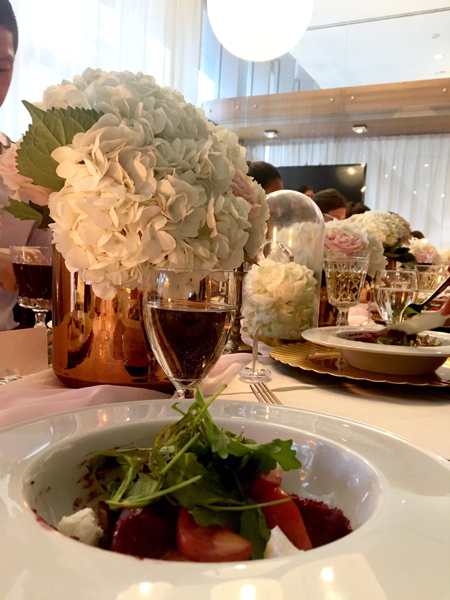 Having a beautiful dinner with <a href="/Bulova/">Bulova</a> in celebration of the launch of the Rubaiyat collection #BulovaCA