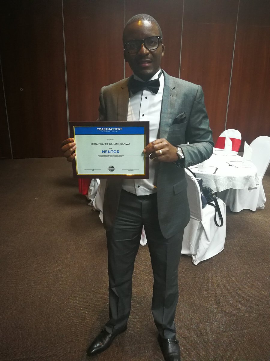 kudagara's tweet image. Econet Toastmasters Award Ceremony