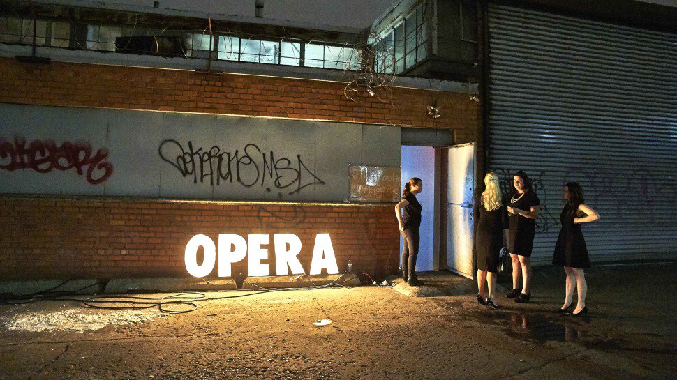 playbill's tweet image. .@LoftOpera will bring Pagliacci to a former bus depot in Bushwick bit.ly/LoftOpera-Stag…