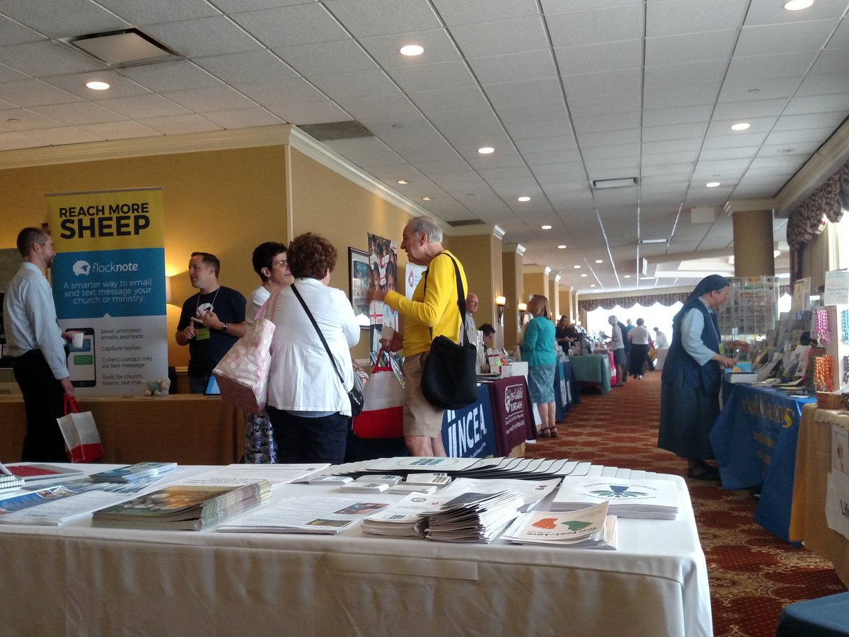 cbshartford's tweet photo. Catechetical Convocation is hopping in New England.  #neconvo  @NECDDRE https://t.co/iIRIjycI20