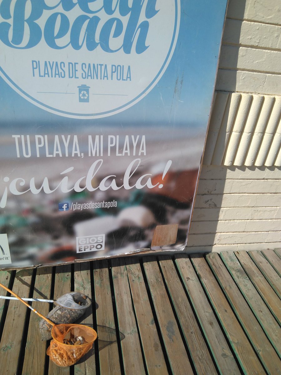 Clean_Beach_SP's tweet photo. Día de recogida de colillas.... https://t.co/5PeHqQXDke