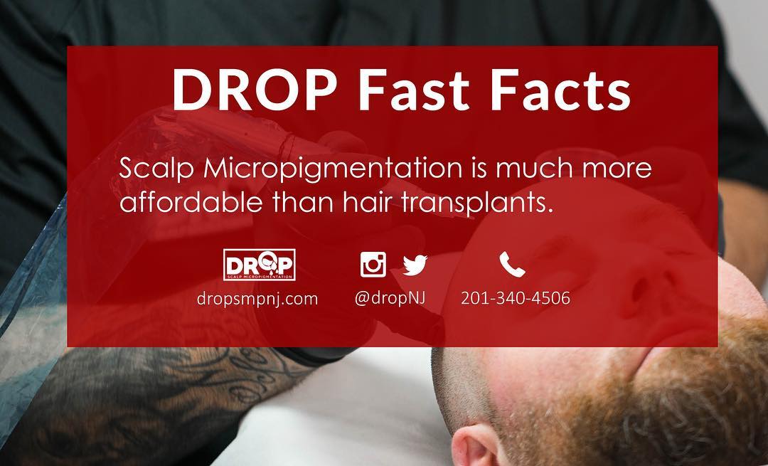 dropNJ's tweet image. DROP Fast Facts - #affordable #scalpmicropigmentation :)