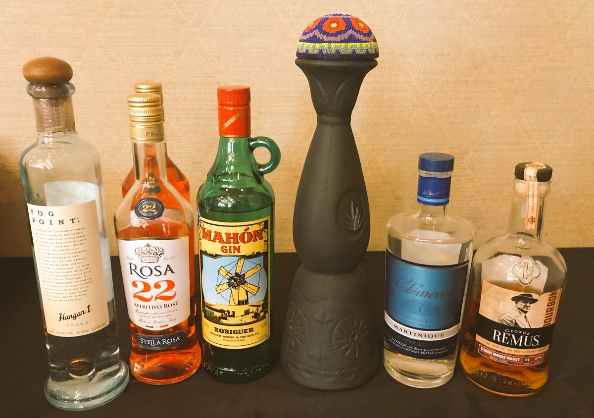 Really enjoyed unique lineup @ Deconstructing Spirits! #sweconf2017 <a href="/Hangar1Vodka/">Hangar 1 Vodka</a> <a href="/MahonGin/">MAHÓN GIN</a> #mezcal #rhum #bourbon