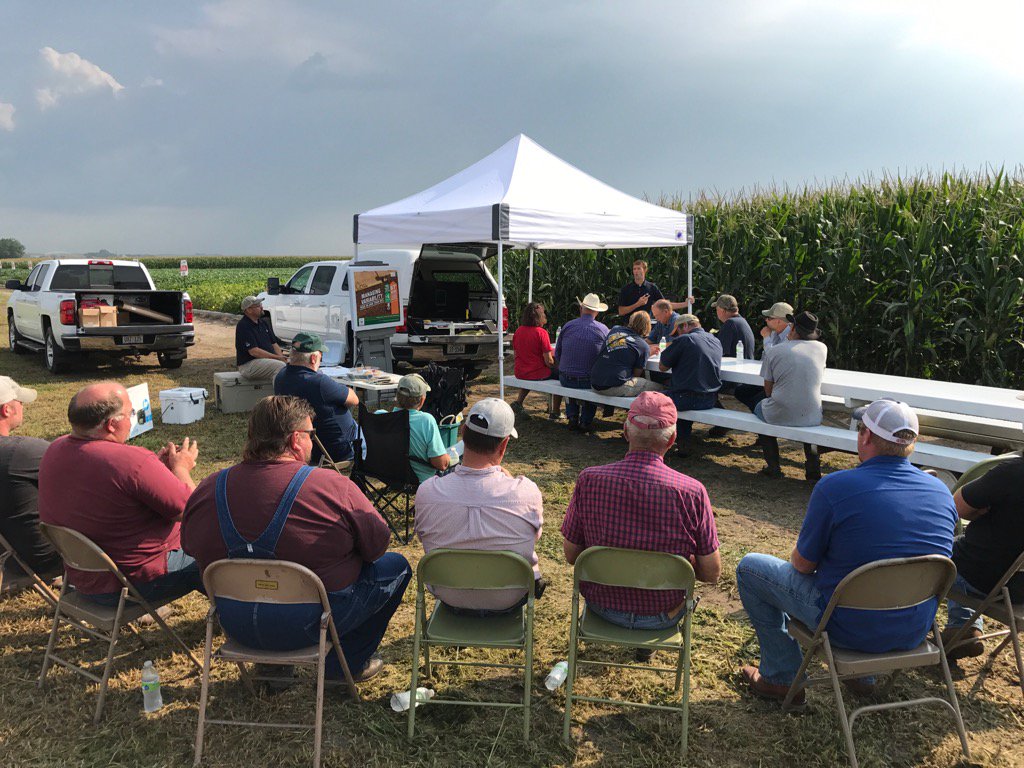 Great Tailgate Tour meeting today.   Learning about all the new exciting things Pioneer has to offer n 2018.