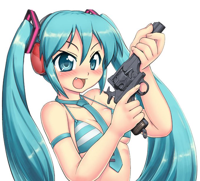 さっきのミクさん絵あっぷで。 