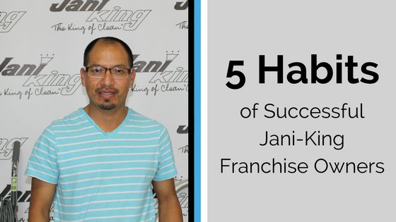 JANIKINGOR's tweet photo. Form the right habits to be #successful today! The top 5 successful habits of #janiking franchise owners: https://t.co/tD5oCXf50Q #franchise https://t.co/p0KHhChqB3