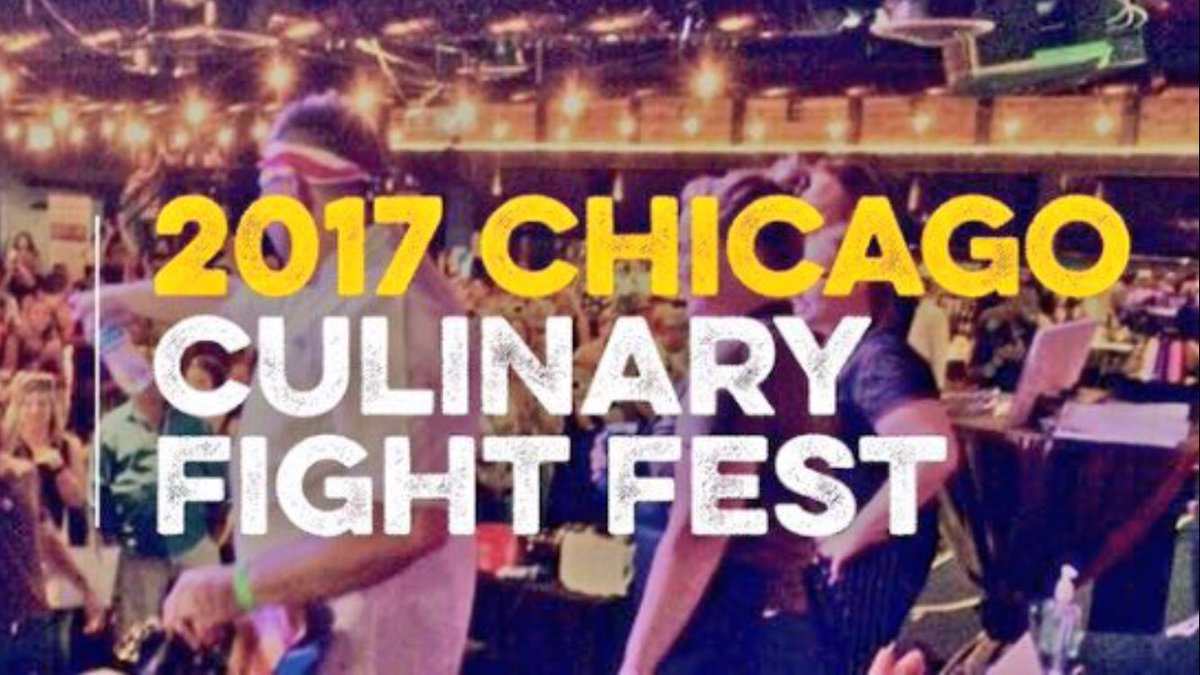 ChefFight's tweet image. Are u in for Culinary Fight Fest @HRCChicago on 8/13? Join #CulinaryFightClub top #chefs Battle it out! Tix: eventbrite.com/e/2017-chicago…