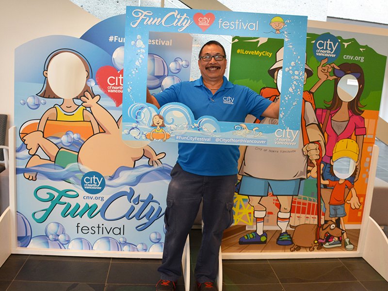 Someone's excited about #FunCityFestival, now it's your turn #NorthVan. cnv.org/FunCityFestival https://t.co/7B88YXkWJS