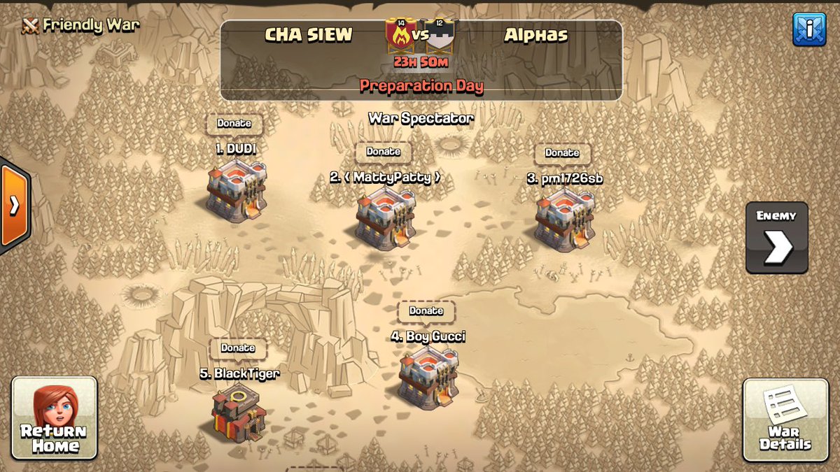 chasiew_coc's tweet image. GL @Alphas_CoC Let's have a good one! 💪💦