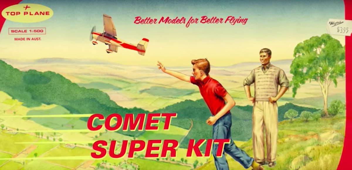 How charming. New throwback <a href="/myer/">MYER</a> &amp; <a href="/ClemsMelb/">Clemenger BBDO</a> ad features the classic toy plane po.st/cq8dkx