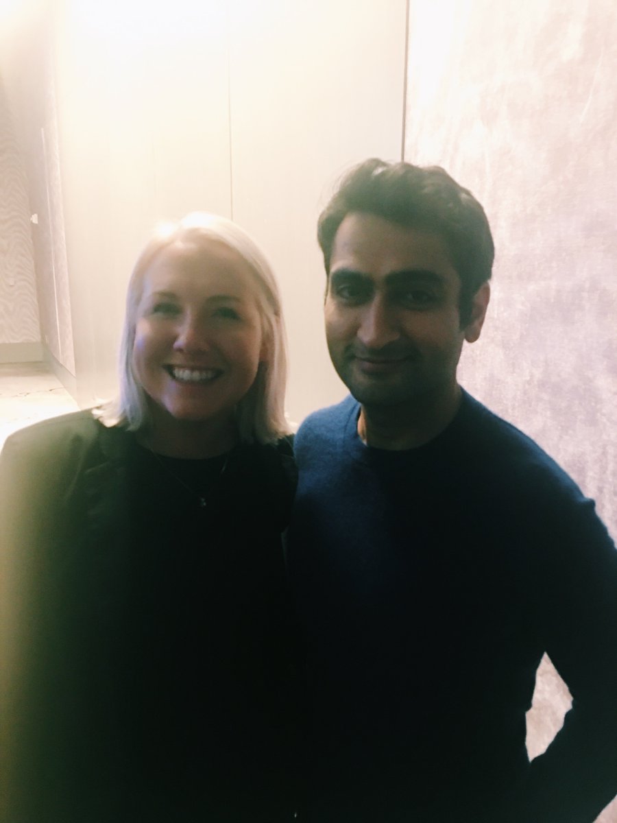 lyndeemfletcher's tweet photo. It was so fun watching Kumail Nanjiani, from HBO's Silicon Valley in Silicon Valley at the Deutsche Bank Internet Conference! https://t.co/jLhVgqJ4Na