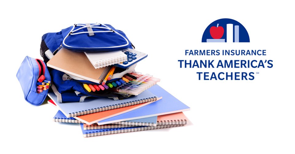 ClarkFarmers's tweet photo. Teachers spend an average of $2,000 out of pocket, join me in thanking America’s teachers by donating school supplies. #ThankATeacher https://t.co/Oahkk9KQl2