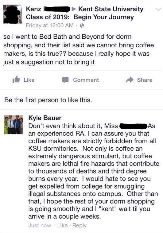 kbnoswag's tweet image. Another year of pretending to be an RA in the freshmen Facebook groups