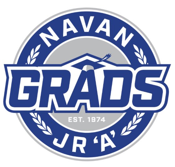 Proud to announce that we've changed our team name to the Navan Grads and will start the season with a new team logo #WeAreNavan @CCHLTier1