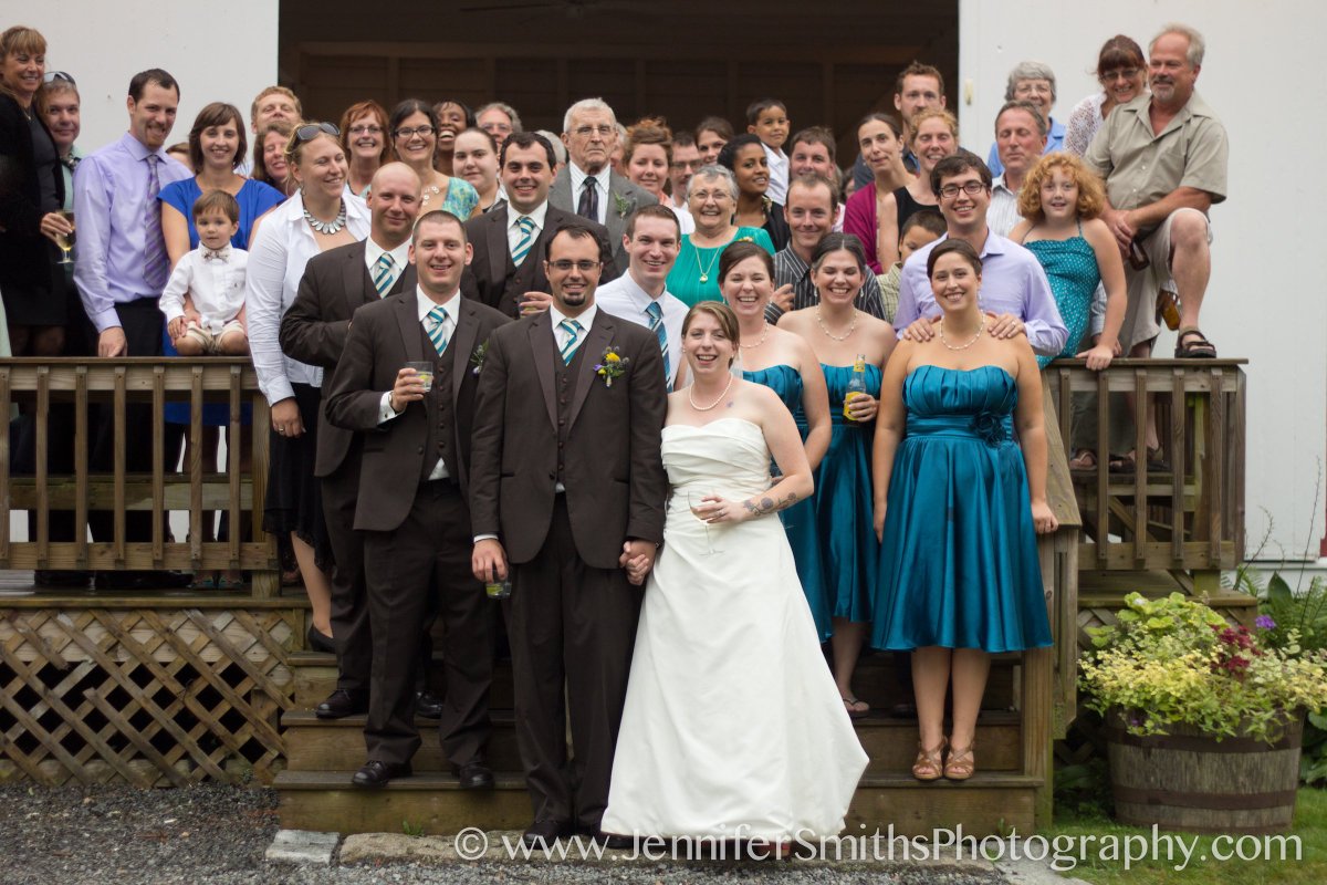 Happy 5th Anniversary to Brooke &amp; Sam!  #mainewedding #causewayclub Jennifer Smith's Photography