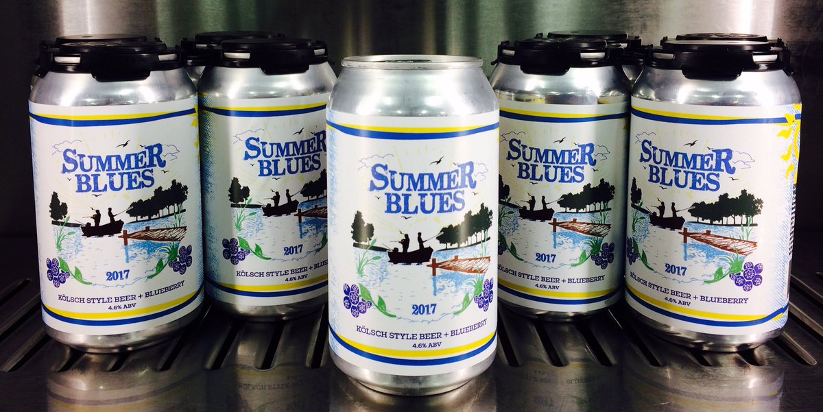 New today, <a href="/Briar_Scratch/">BriarScratch Brewing</a> Summer Blues, a crisp, cool, refreshing Kölsch Ale with an added hint of blueberry! #TNBeer