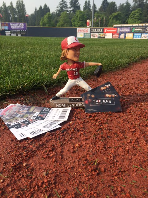CONTEST

To enter RT + FOLLOW <a href="/TheKeg/">The Keg</a>

Throw out the first pitch on Aug 14th, four box seats, $100 gift card &amp; this bobblehead!
#AtTheNat